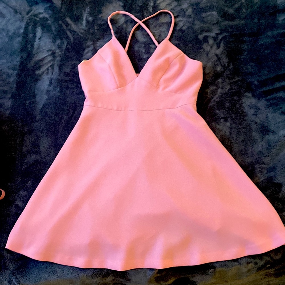 BCBG a-line dress.